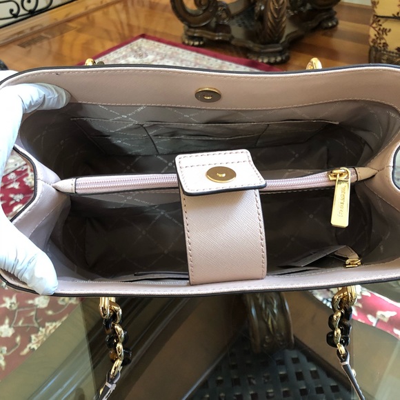 3pcs NWT Michael Kors leather handbag&wallet&pom - Picture 5 of 8